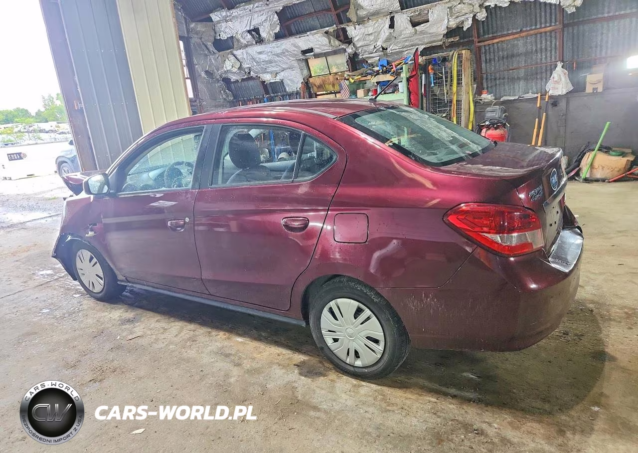 2020 Mitsubishi Mirage G4 Es VIN:ML32F3FJ9LHF11064 - 2