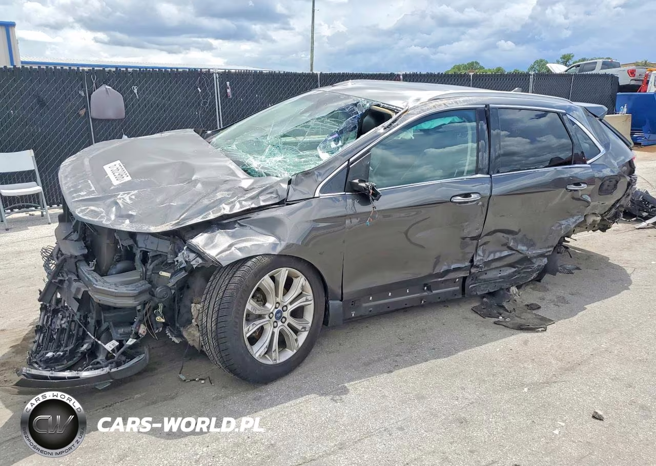 2019 Ford Edge Titanium VIN:2FMPK3K93KBC37343 - 1