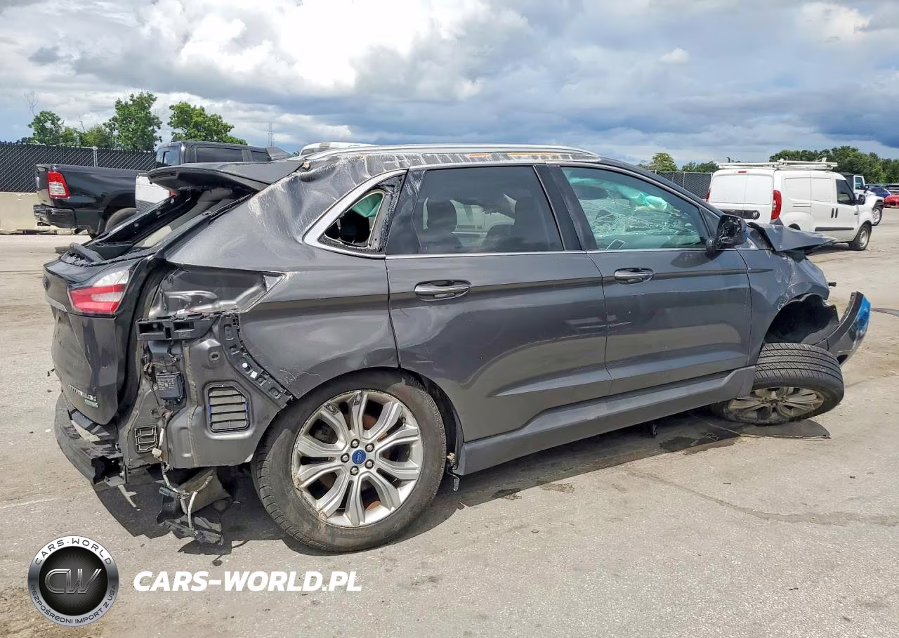 2019 Ford Edge Titanium VIN:2FMPK3K93KBC37343 - 3