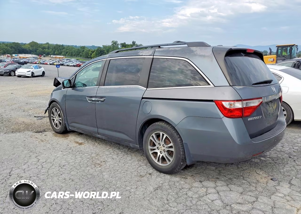 2011 Honda Odyssey Exl VIN:5FNRL5H6XBB020085 - 2