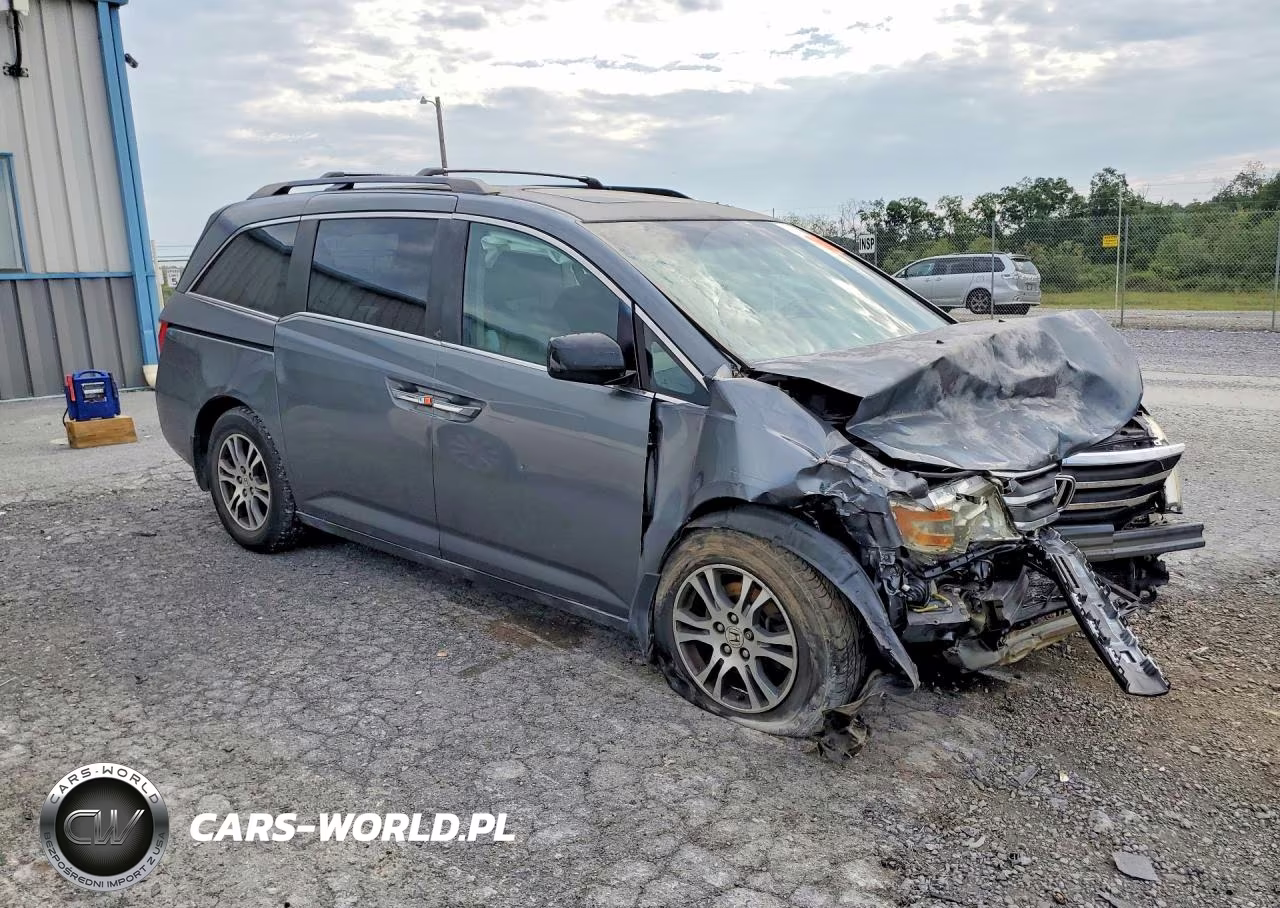 2011 Honda Odyssey Exl VIN:5FNRL5H6XBB020085 - 4