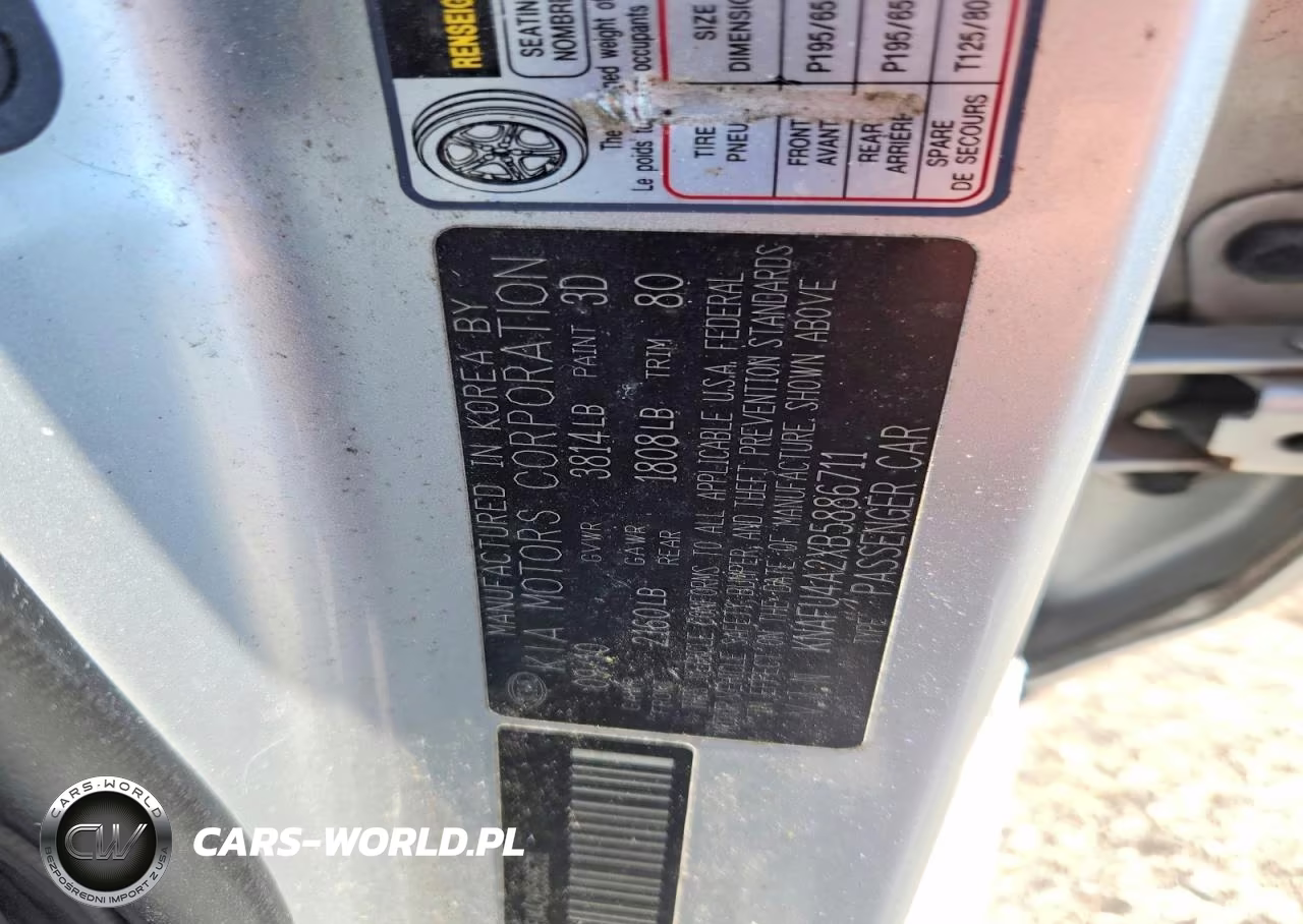 2011 Kia Forte Ex VIN:KNAFU4A2XB5886711 - 12