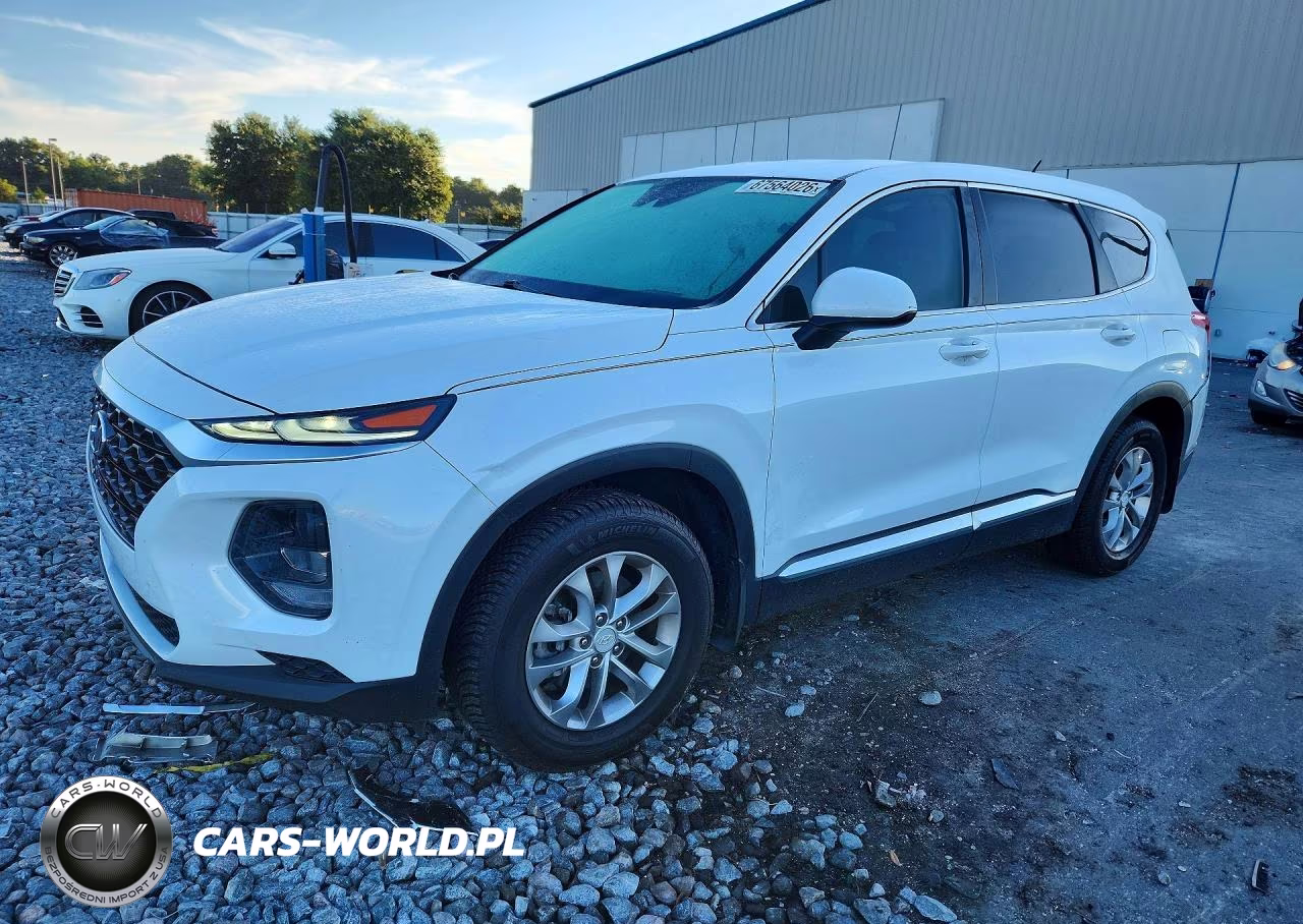 2019 Hyundai Santa Fe Se VIN:5NMS23AD4KH107092 - 1