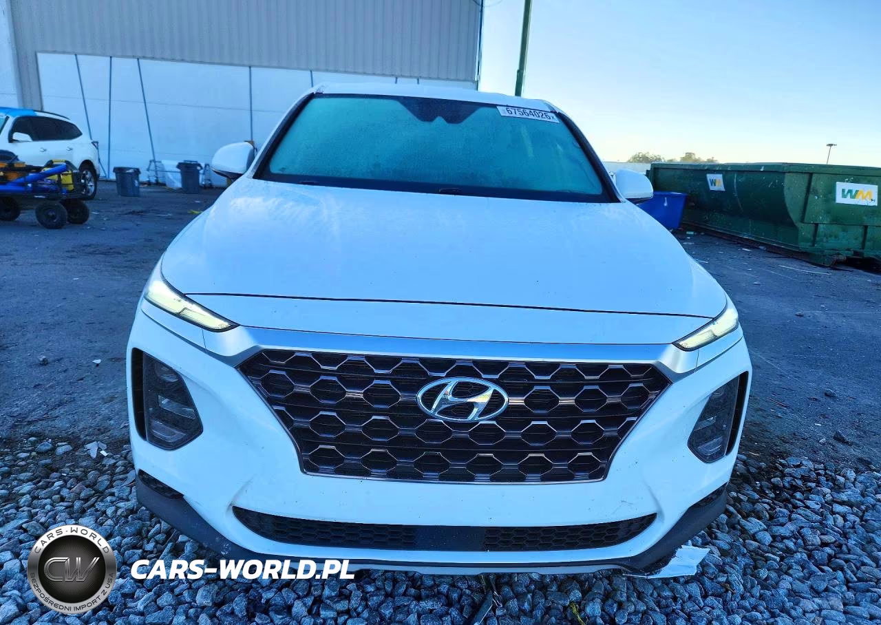2019 Hyundai Santa Fe Se VIN:5NMS23AD4KH107092 - 5