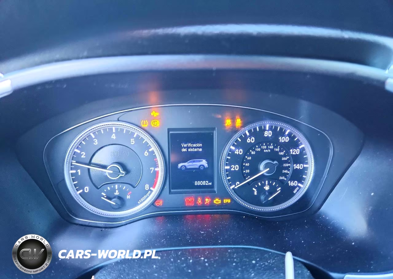 2019 Hyundai Santa Fe Se VIN:5NMS23AD4KH107092 - 9