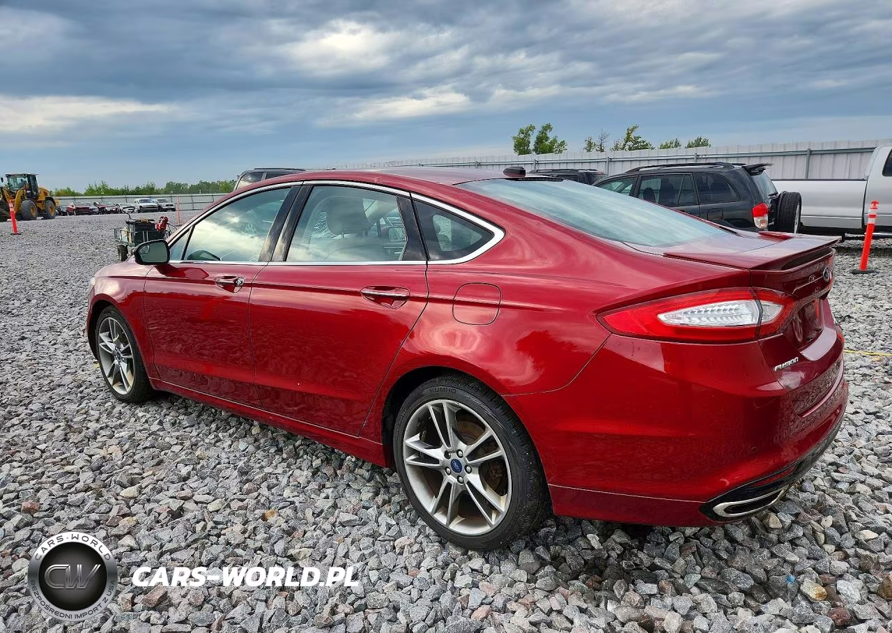 2016 Ford Fusion Titanium VIN:3FA6P0D97GR155675 - 2