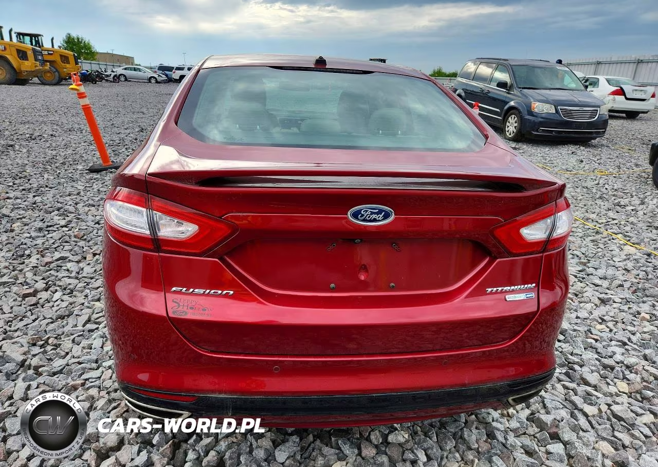 2016 Ford Fusion Titanium VIN:3FA6P0D97GR155675 - 6