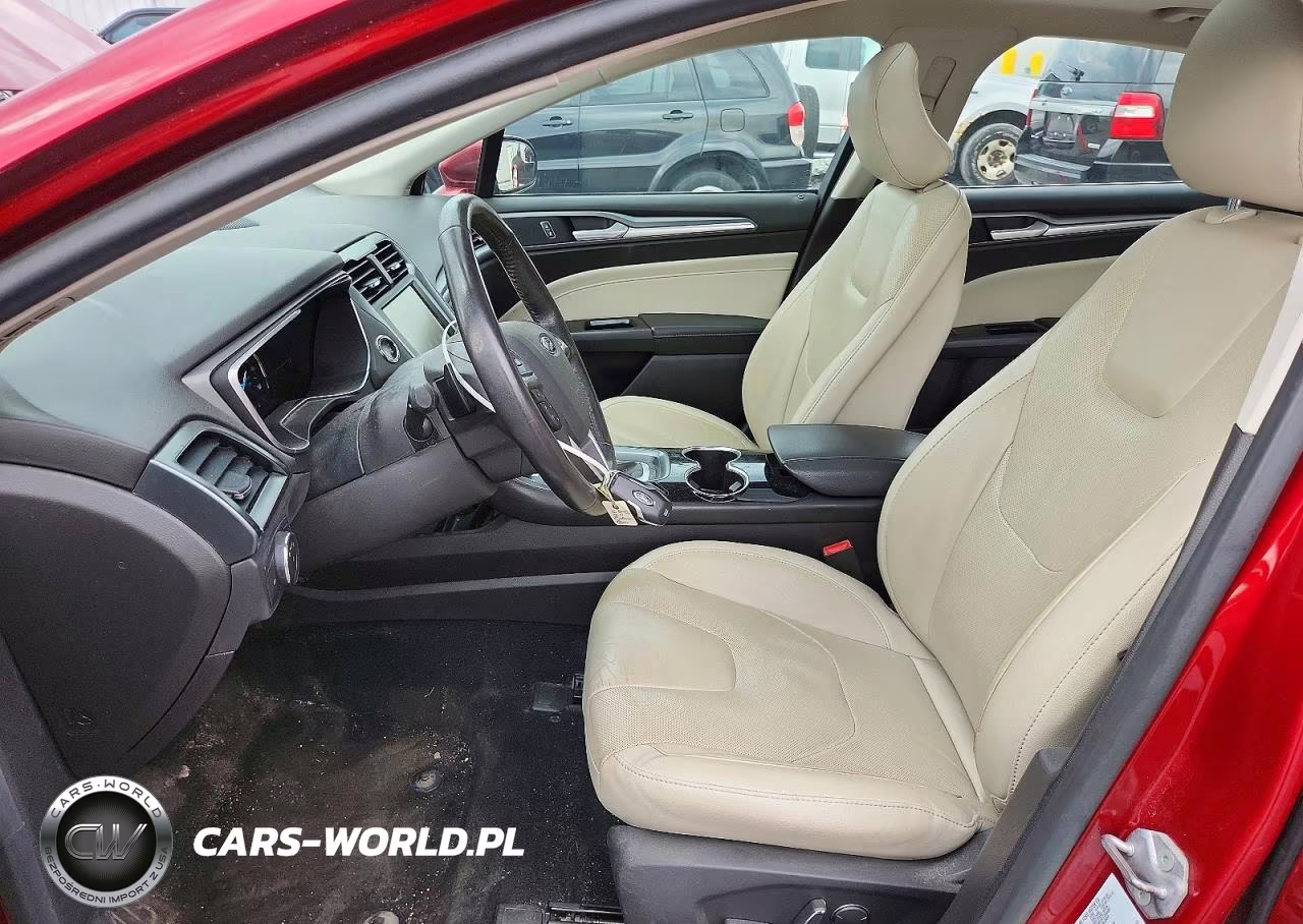 2016 Ford Fusion Titanium VIN:3FA6P0D97GR155675 - 7