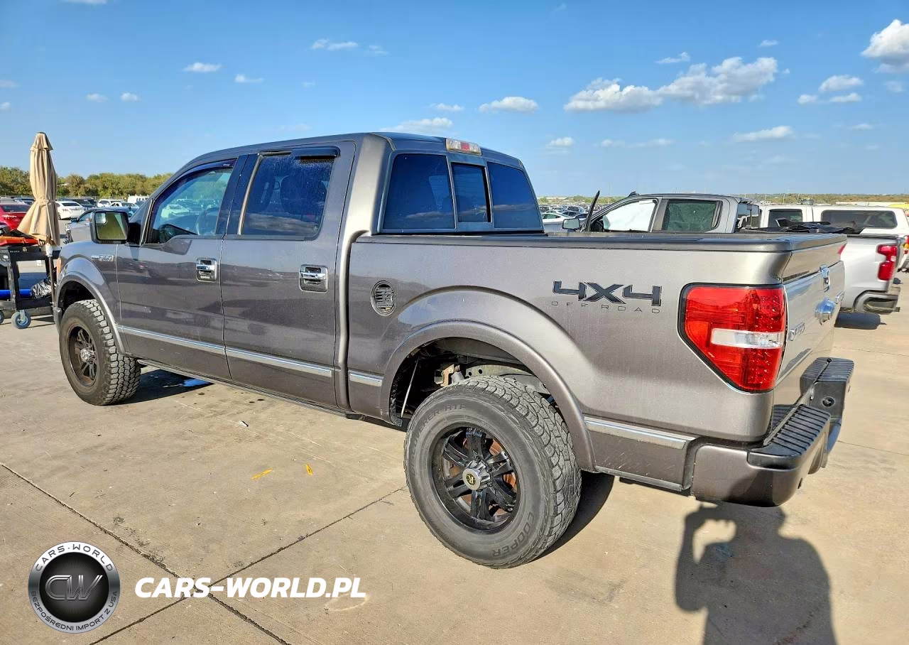 2012 Ford F150 Supercrew VIN:1FTFW1EF7CFA12076 - 2