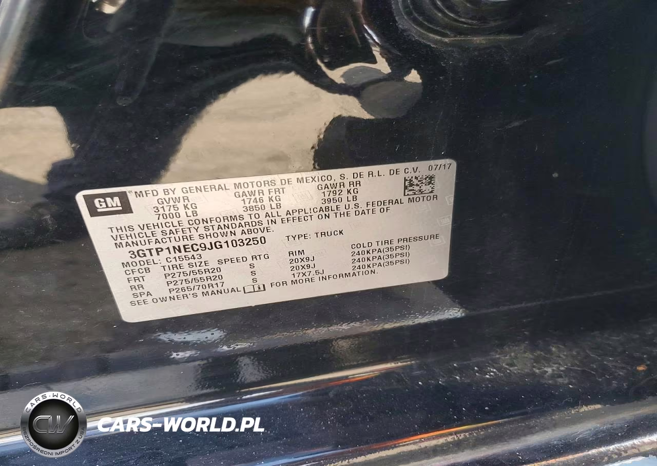 2018 GMC Sierra VIN:3GTP1NEC9JG103250 - 12