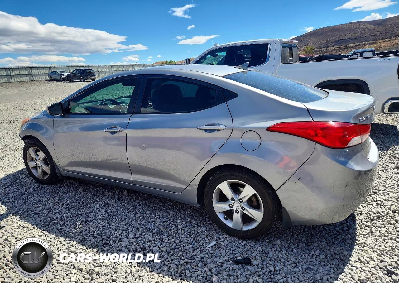 2013 Hyundai Elantra Gls VIN:KMHDH4AE2DU927345 - 2