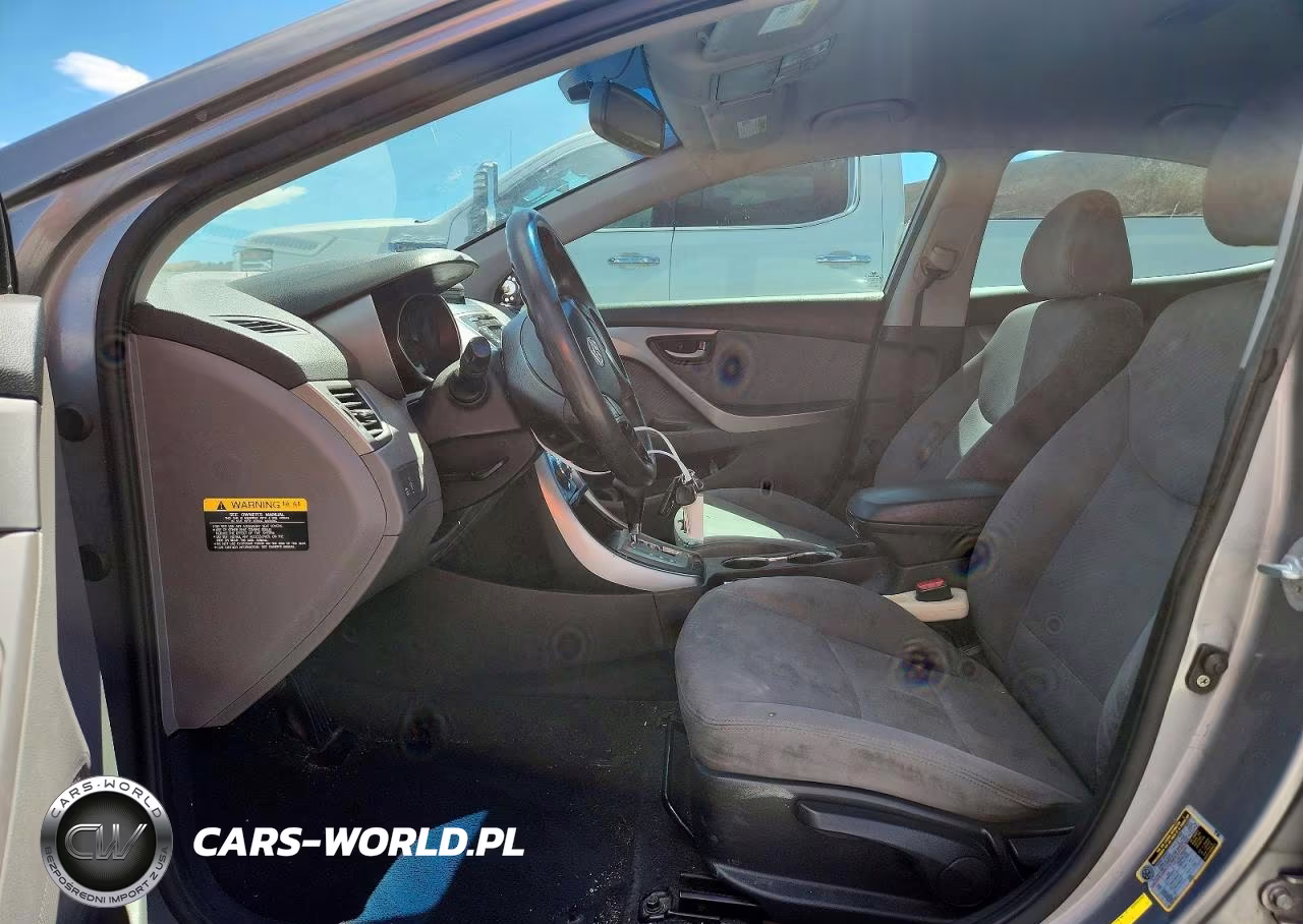 2013 Hyundai Elantra Gls VIN:KMHDH4AE2DU927345 - 7