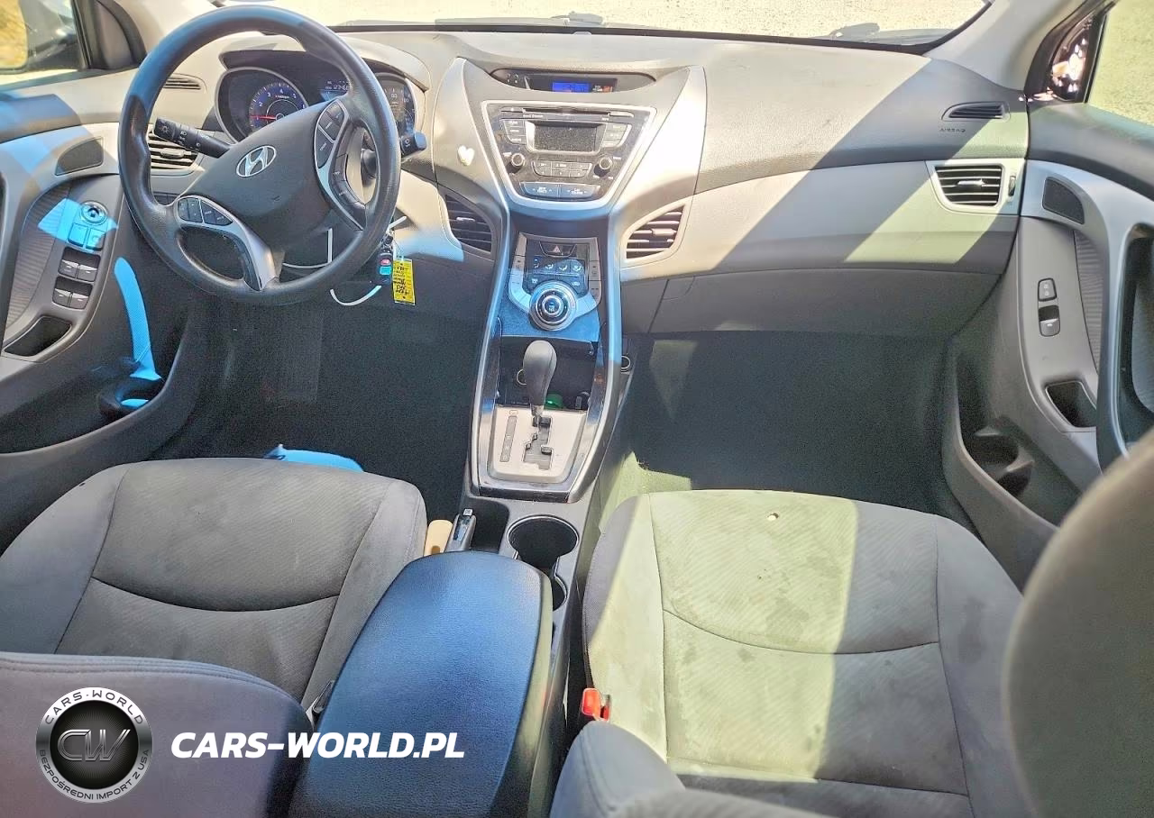 2013 Hyundai Elantra Gls VIN:KMHDH4AE2DU927345 - 8