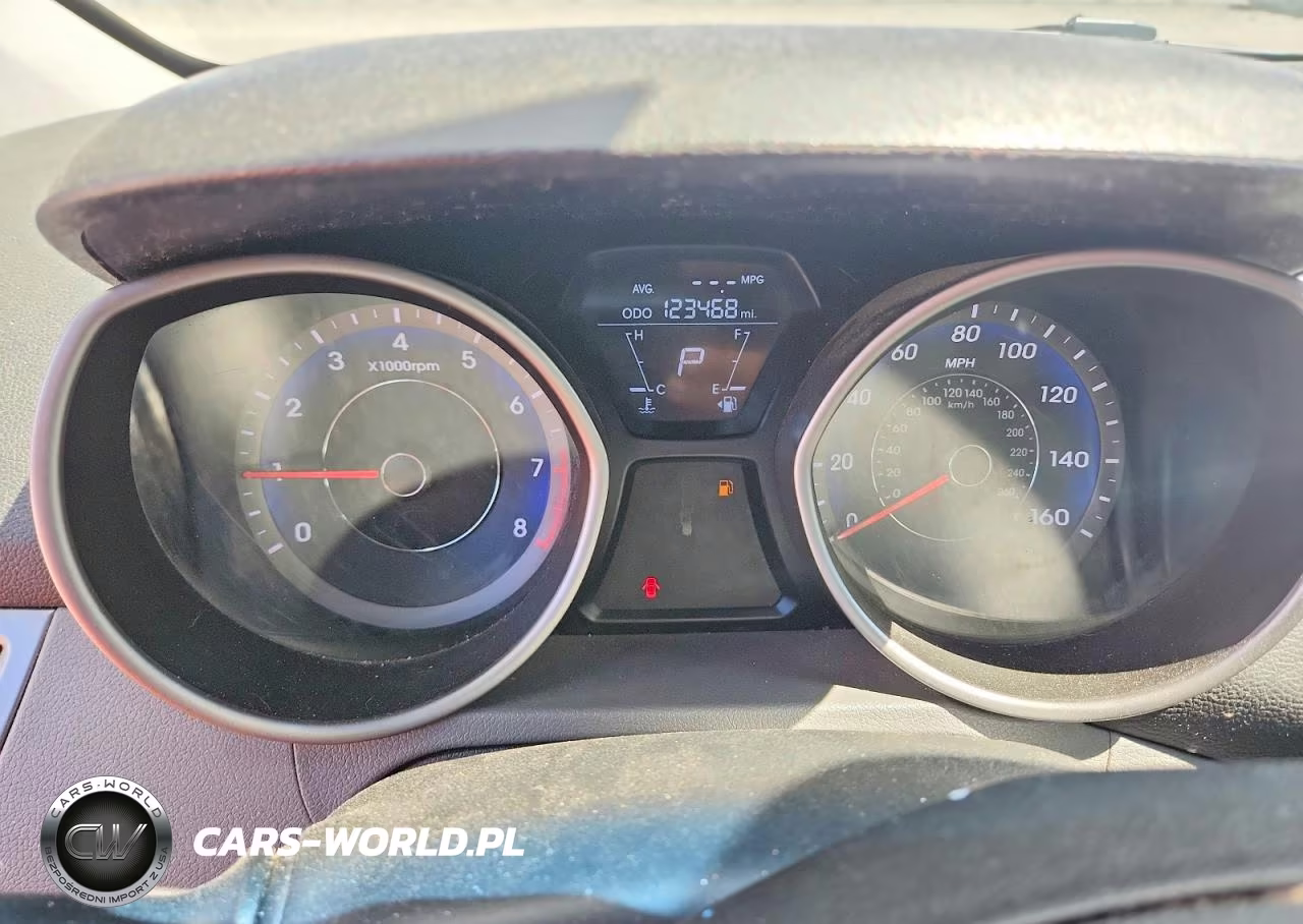 2013 Hyundai Elantra Gls VIN:KMHDH4AE2DU927345 - 9