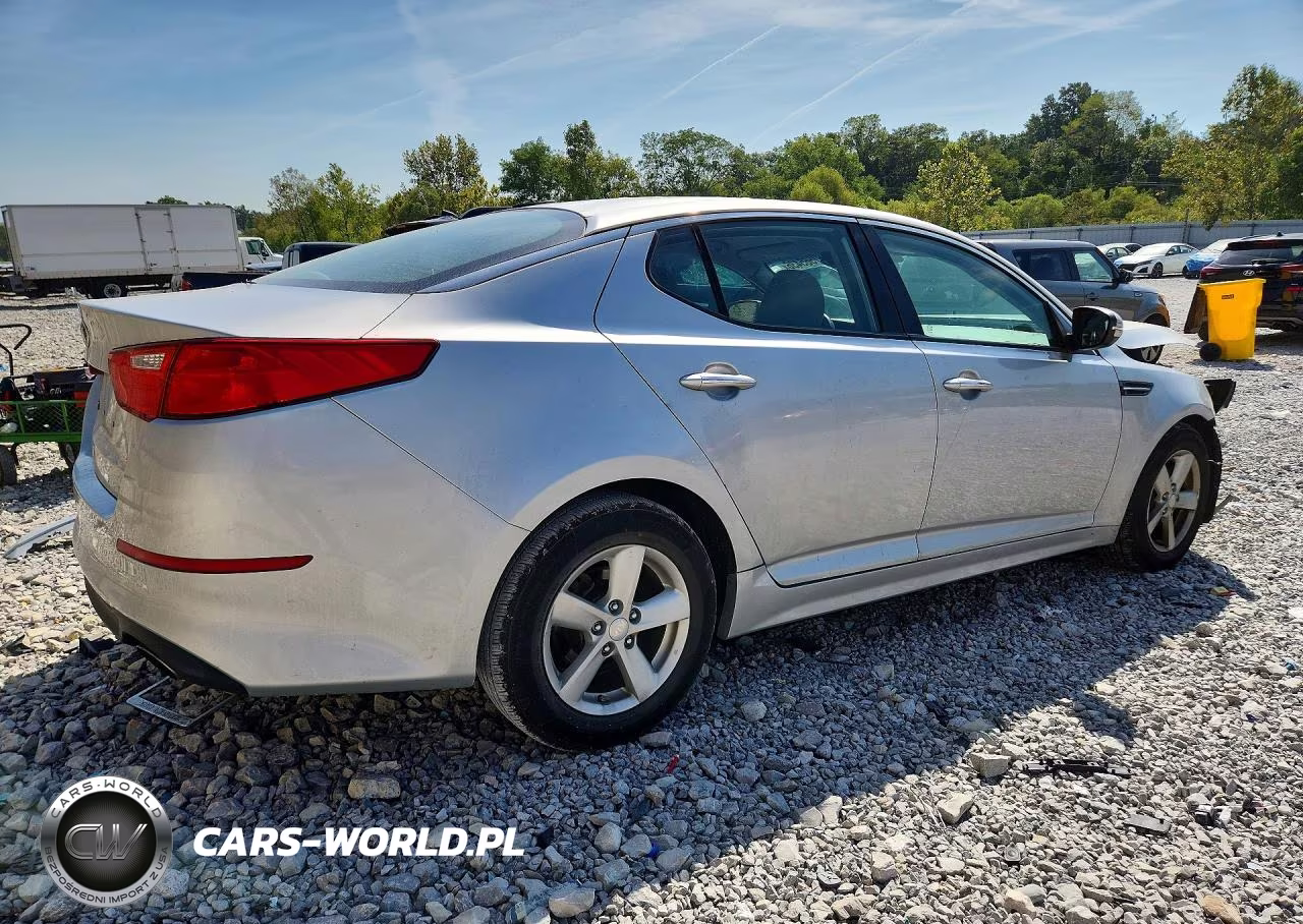 2014 Kia Optima Lx VIN:5XXGM4A79EG264314 - 3