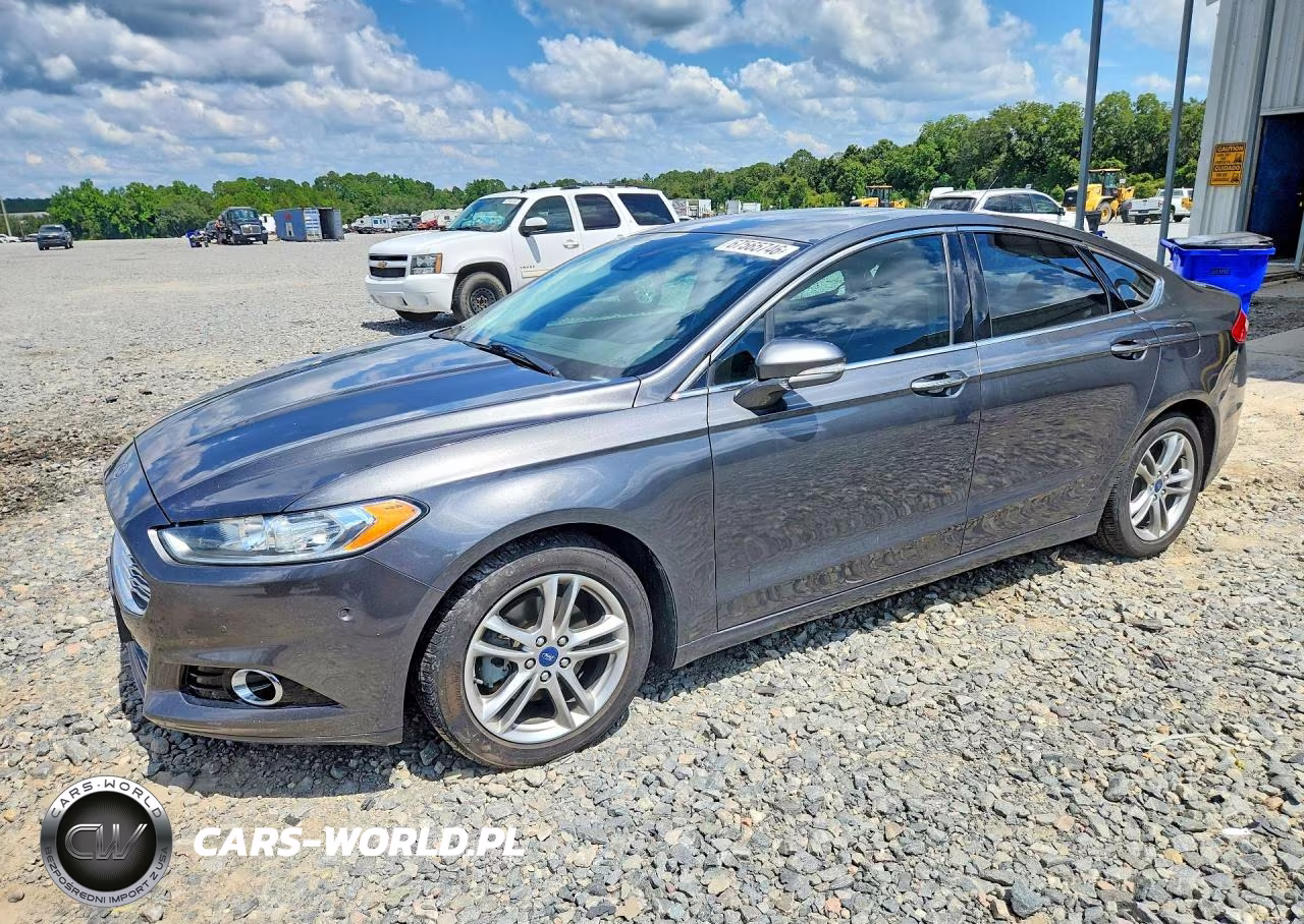 2015 Ford Fusion Titanium Hev VIN:3FA6P0RUXFR193526 - 1