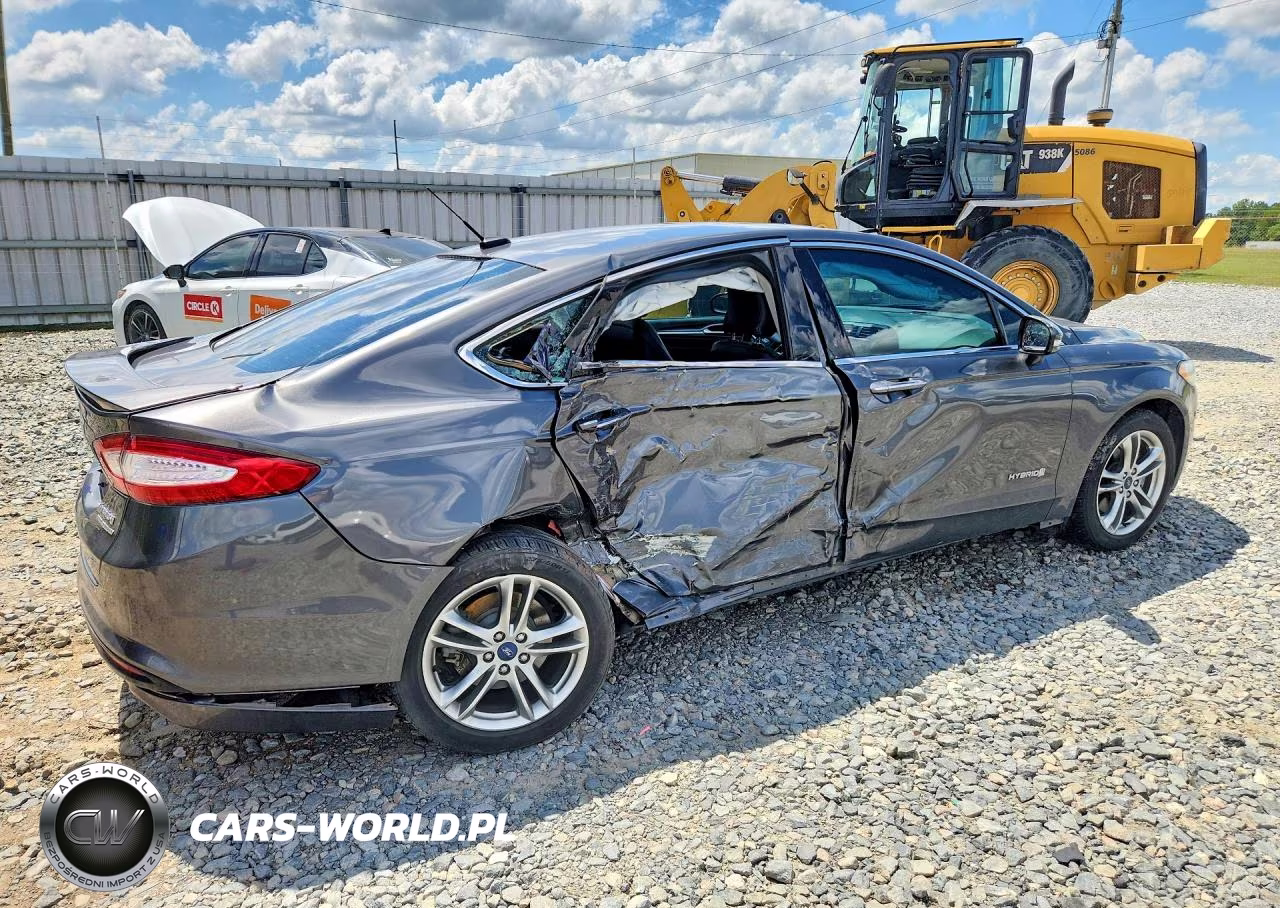 2015 Ford Fusion Titanium Hev VIN:3FA6P0RUXFR193526 - 3