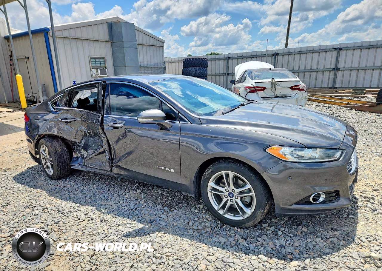 2015 Ford Fusion Titanium Hev VIN:3FA6P0RUXFR193526 - 4