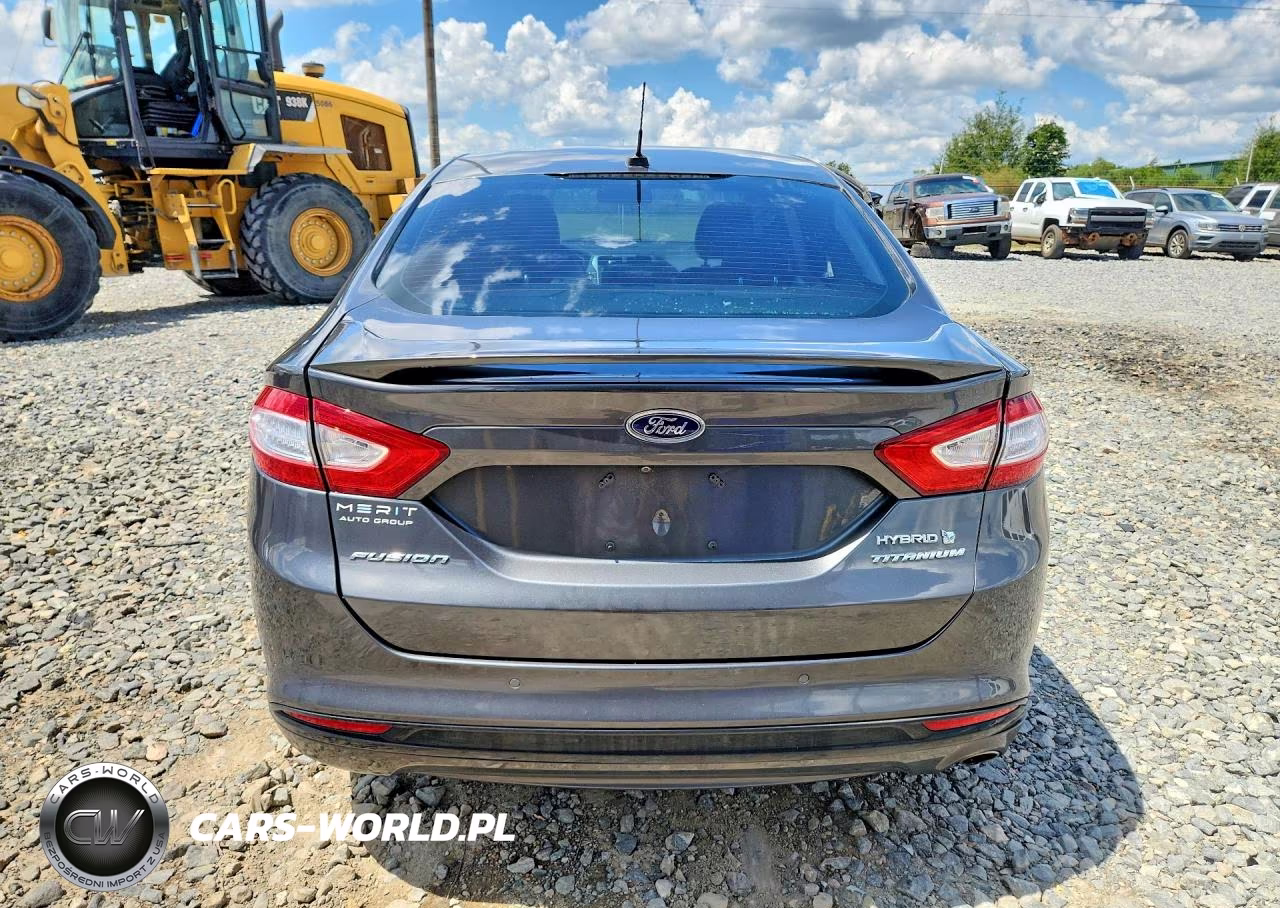 2015 Ford Fusion Titanium Hev VIN:3FA6P0RUXFR193526 - 6