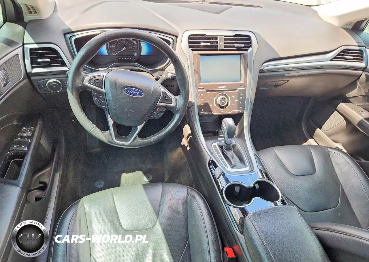 2015 Ford Fusion Titanium Hev VIN:3FA6P0RUXFR193526 - 8