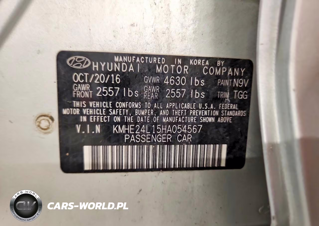 2017 Hyundai Sonata Hybrid Se VIN:KMHE24L15HA054567 - 12