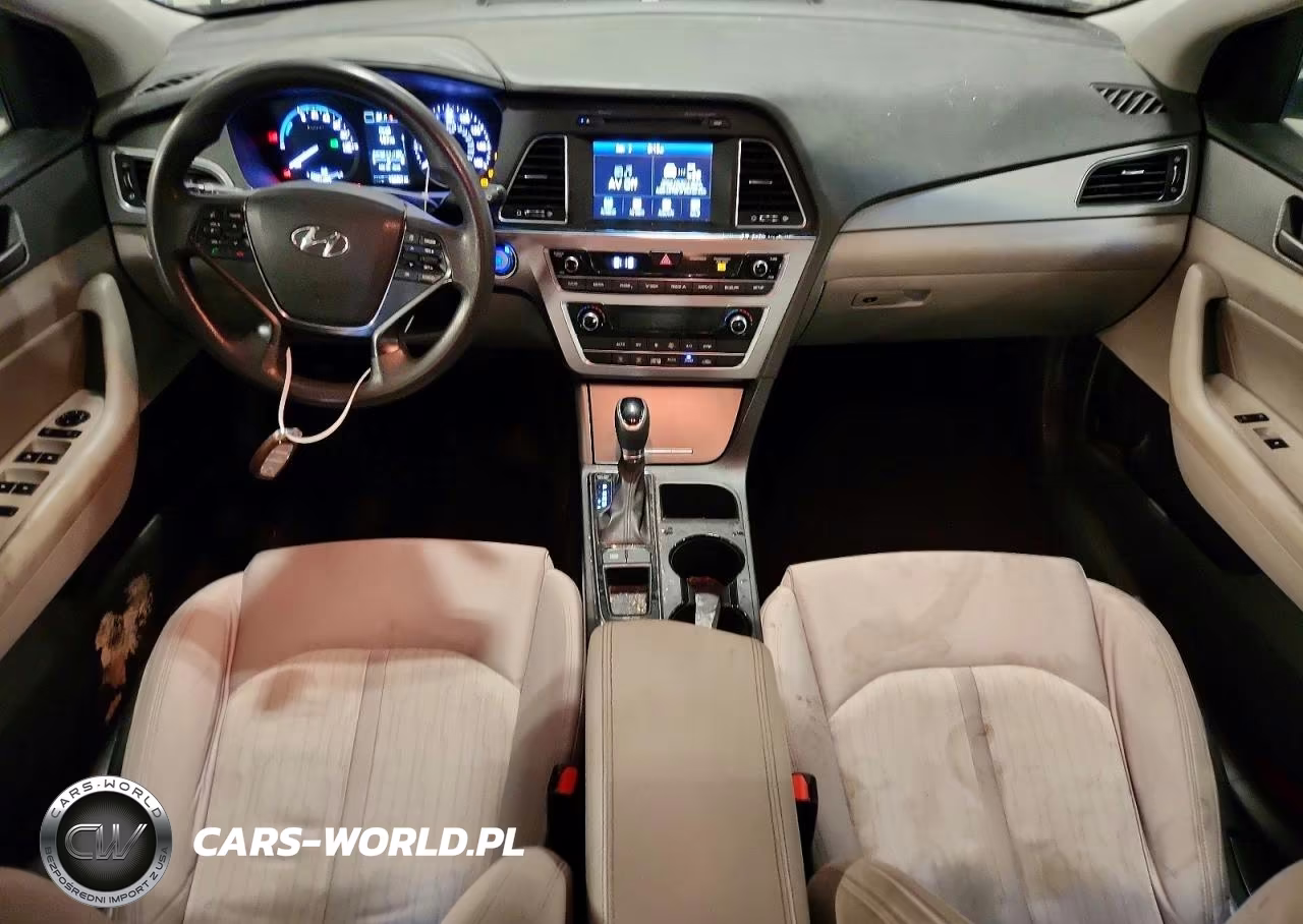 2017 Hyundai Sonata Hybrid Se VIN:KMHE24L15HA054567 - 8