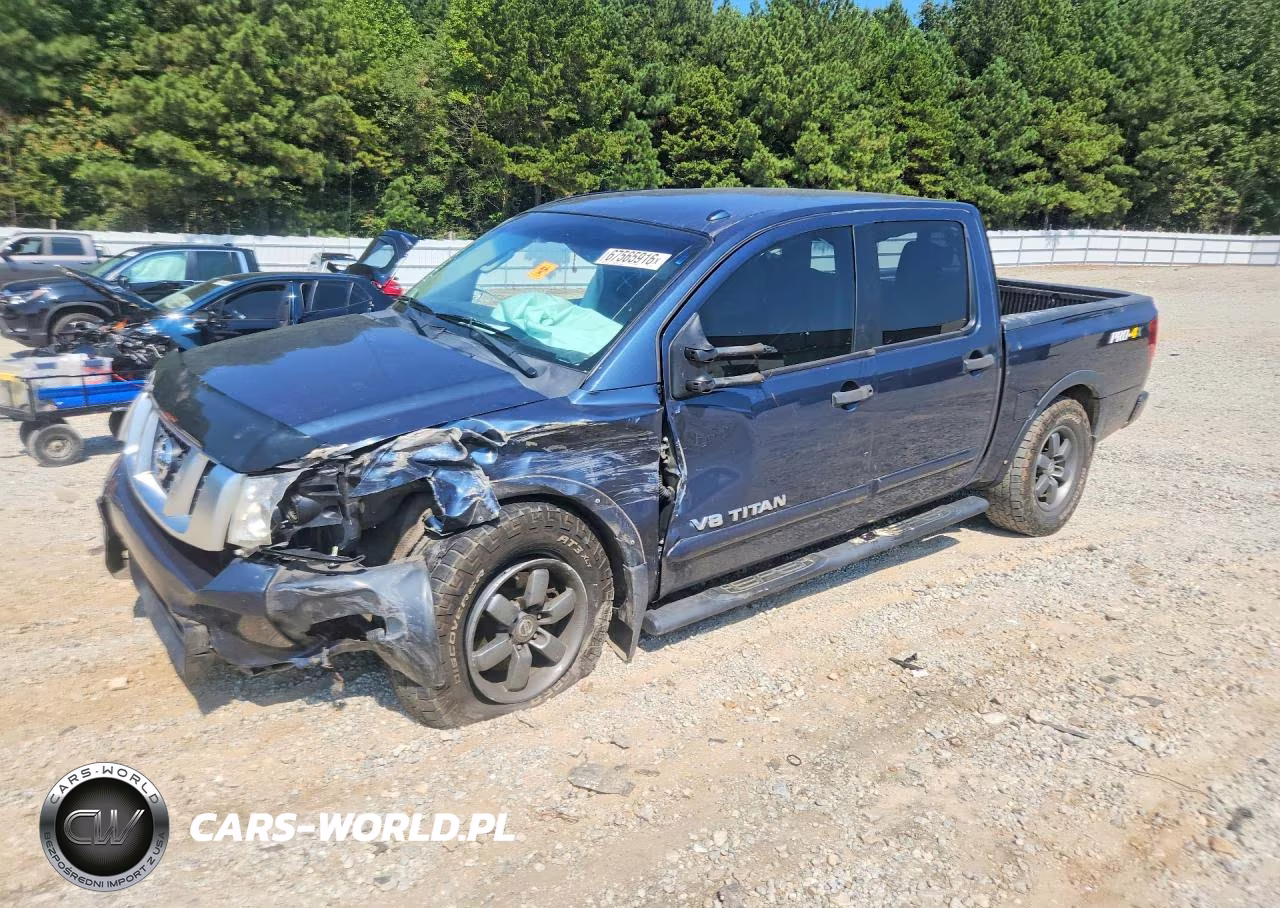 2015 Nissan Titan Sv VIN:1N6AA0EC7FN504638 - 1