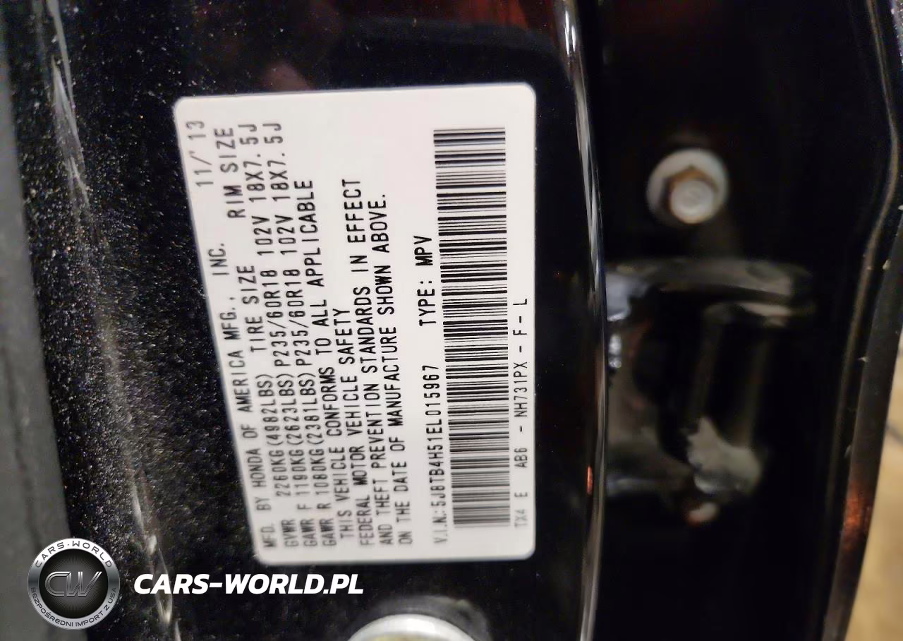 2014 Acura Rdx Technology VIN:5J8TB4H51EL015967 - 14