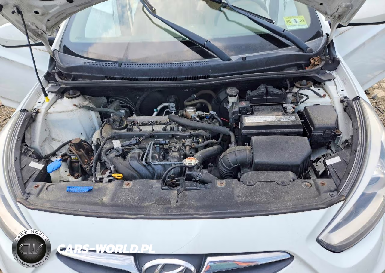 2014 Hyundai Accent Gls VIN:KMHCU4AE9EU588544 - 11