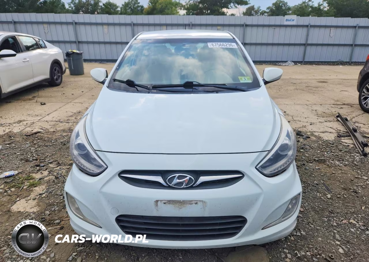 2014 Hyundai Accent Gls VIN:KMHCU4AE9EU588544 - 5
