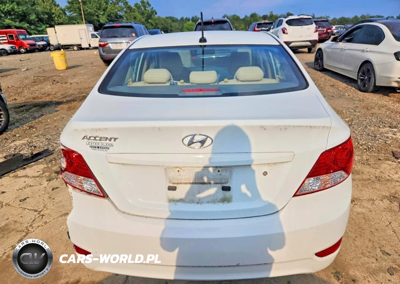 2014 Hyundai Accent Gls VIN:KMHCU4AE9EU588544 - 6