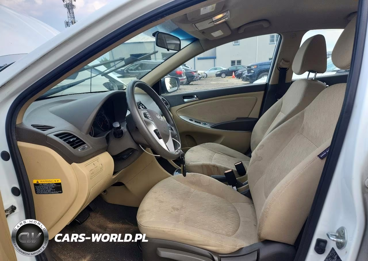 2014 Hyundai Accent Gls VIN:KMHCU4AE9EU588544 - 7
