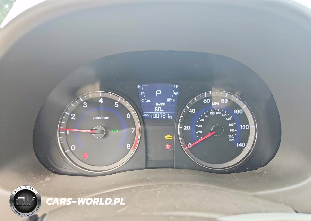 2014 Hyundai Accent Gls VIN:KMHCU4AE9EU588544 - 9