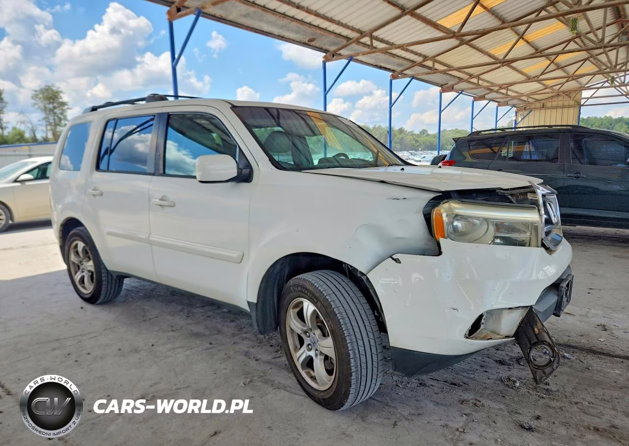 2012 Honda Pilot Exln VIN:5FNYF3H73CB031463 - 4