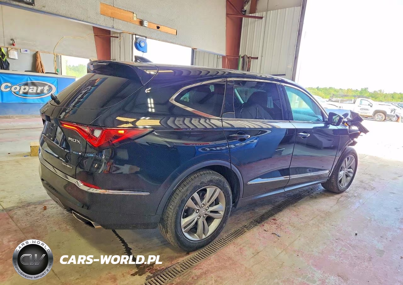 2025 Acura Mdx VIN:5J8YE1H35SL033166 - 3