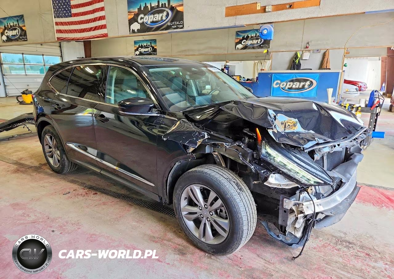 2025 Acura Mdx VIN:5J8YE1H35SL033166 - 4