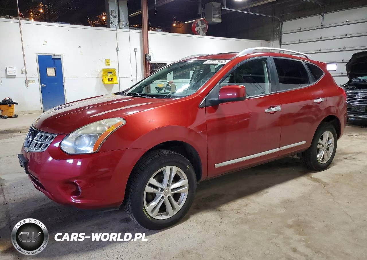 2013 Nissan Rogue S VIN:JN8AS5MV5DW637684 - 1