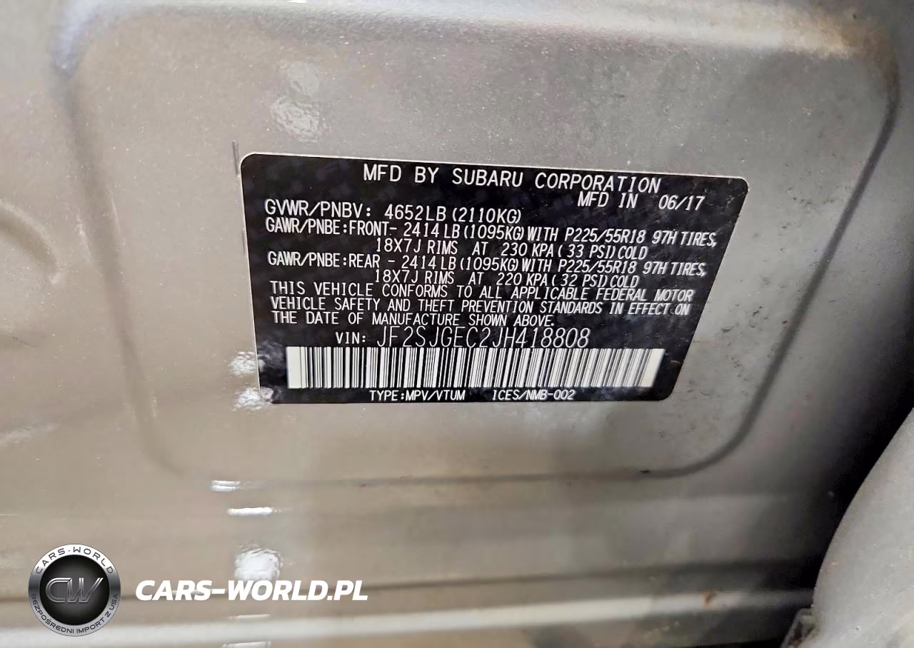 2018 Subaru Forester 2.0Xt Premium VIN:JF2SJGEC2JH418808 - 12