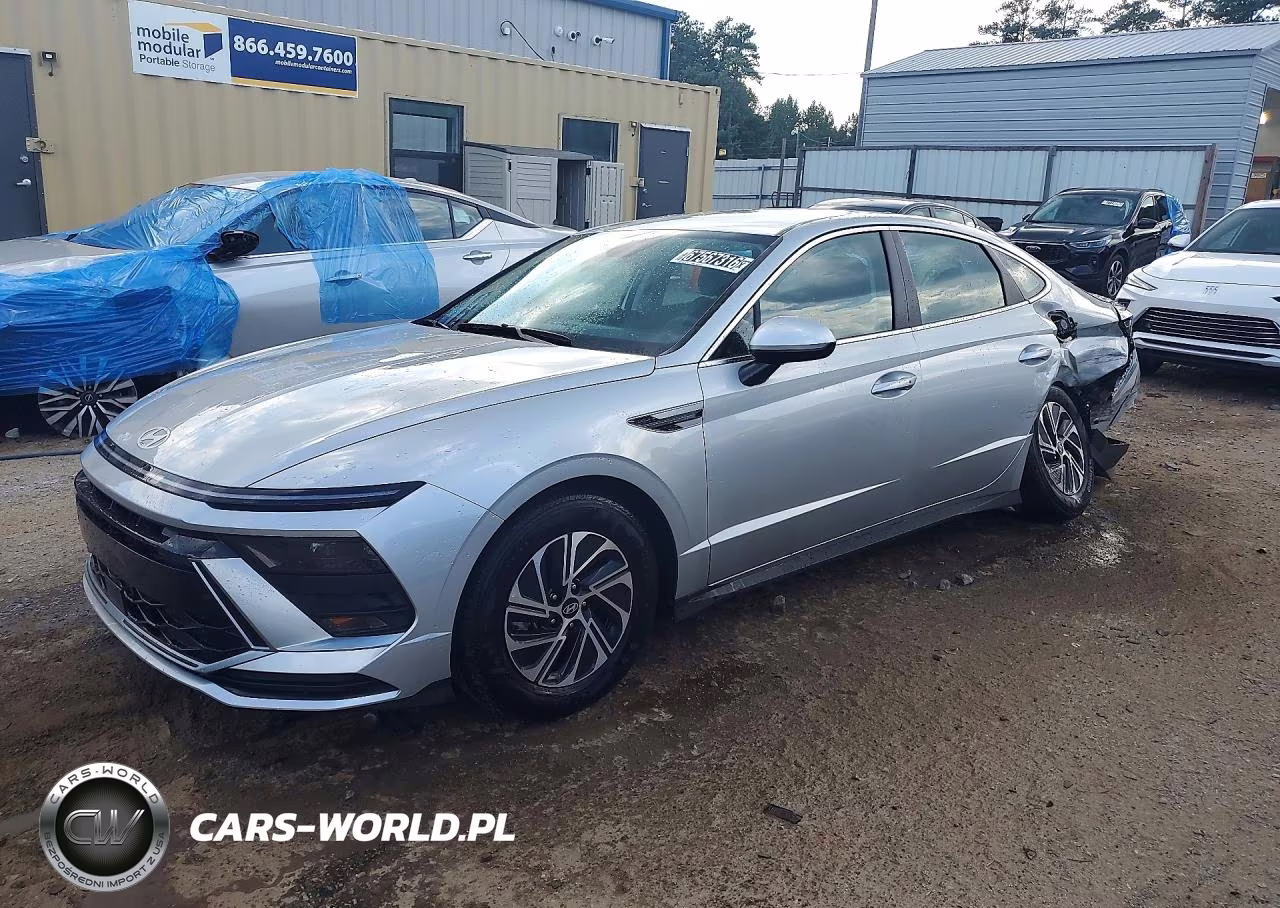 2026 Hyundai Sonata Hybrid Blue VIN:KMHL24JJXTA175291 - 1