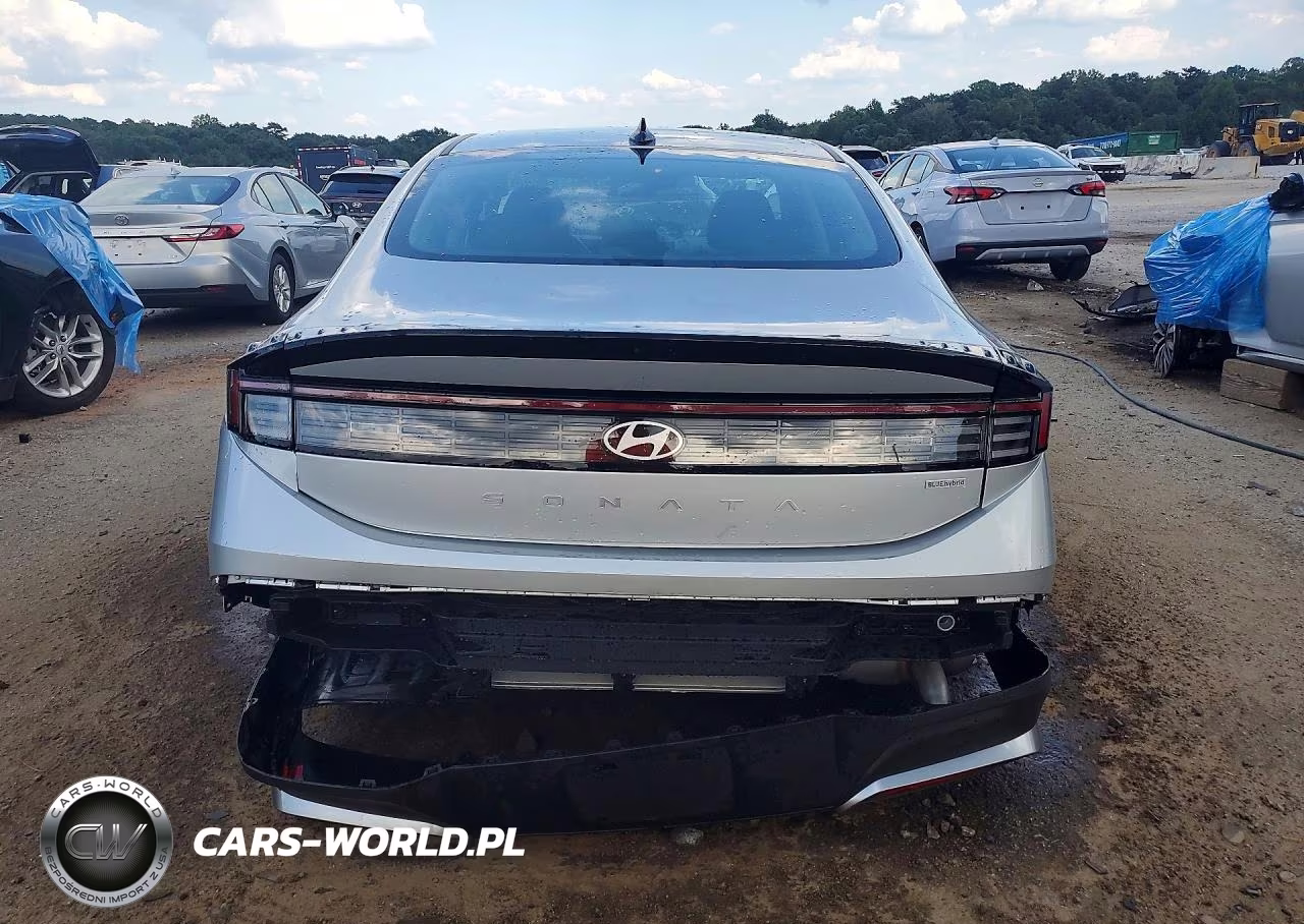 2026 Hyundai Sonata Hybrid Blue VIN:KMHL24JJXTA175291 - 6