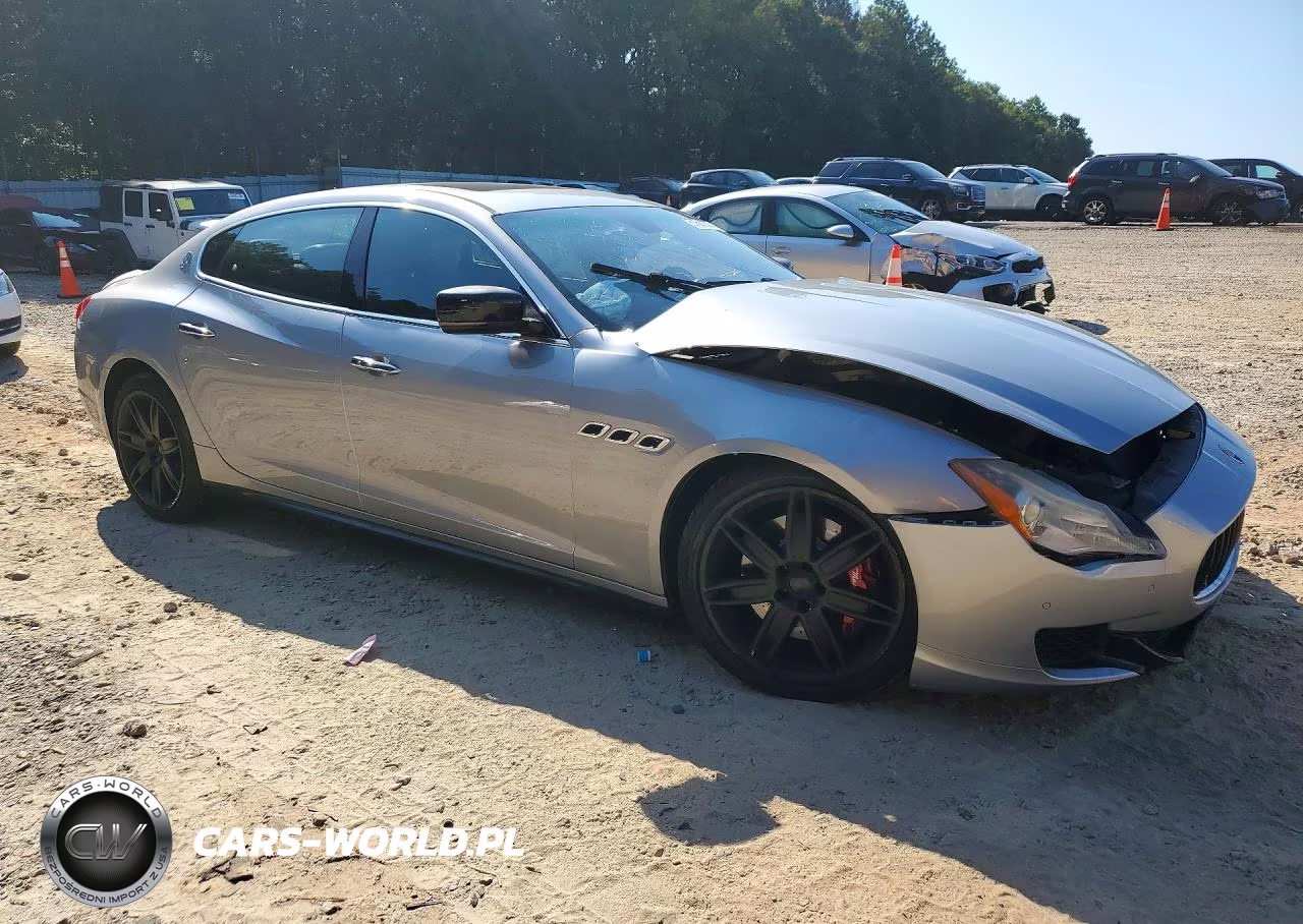 2014 Maserati Quattroporte S VIN:ZAM56RRA5E1082230 - 4