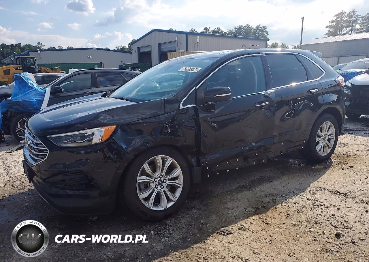 2022 Ford Edge Titanium VIN:2FMPK4K93NBA55622 - 1
