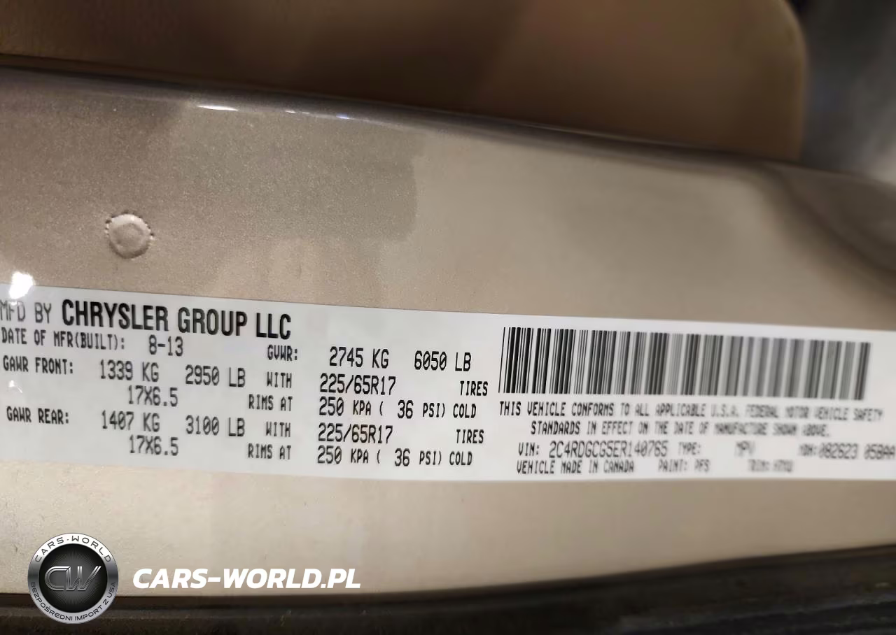 2014 Dodge Grand Caravan Sxt VIN:2C4RDGCG5ER140765 - 13