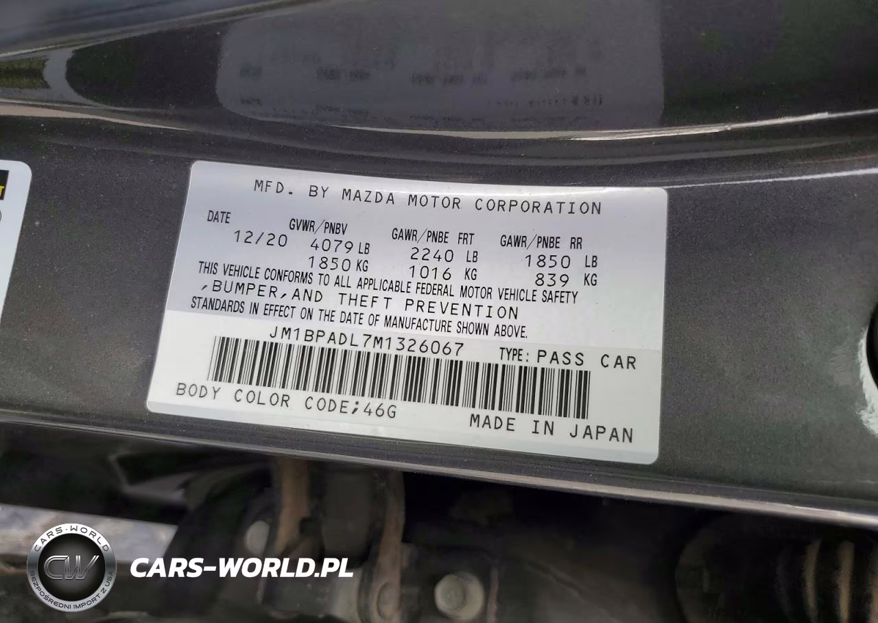 2021 Mazda 3 Premium VIN:JM1BPADL7M1326067 - 13