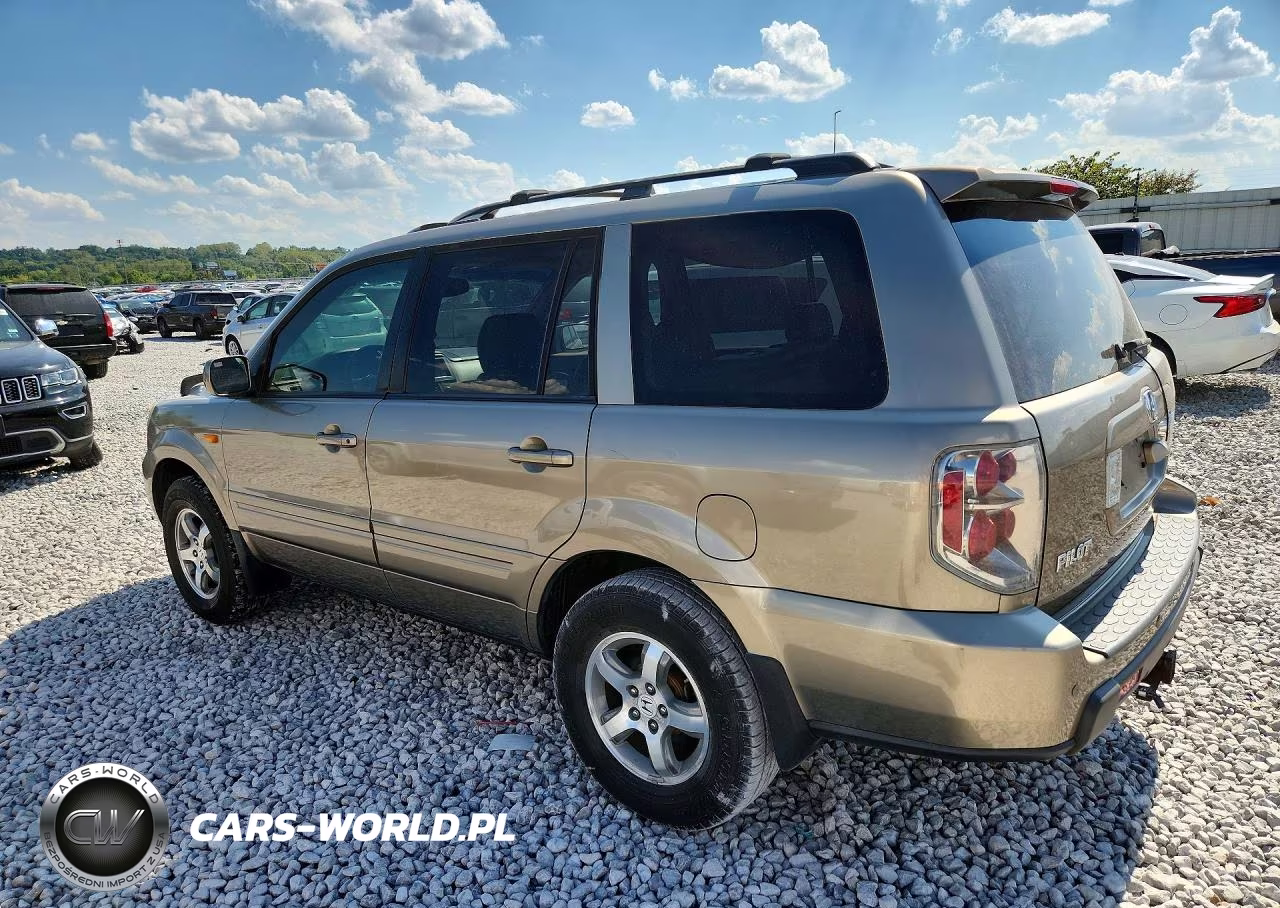 2008 Honda Pilot Exl VIN:5FNYF18788B013990 - 2