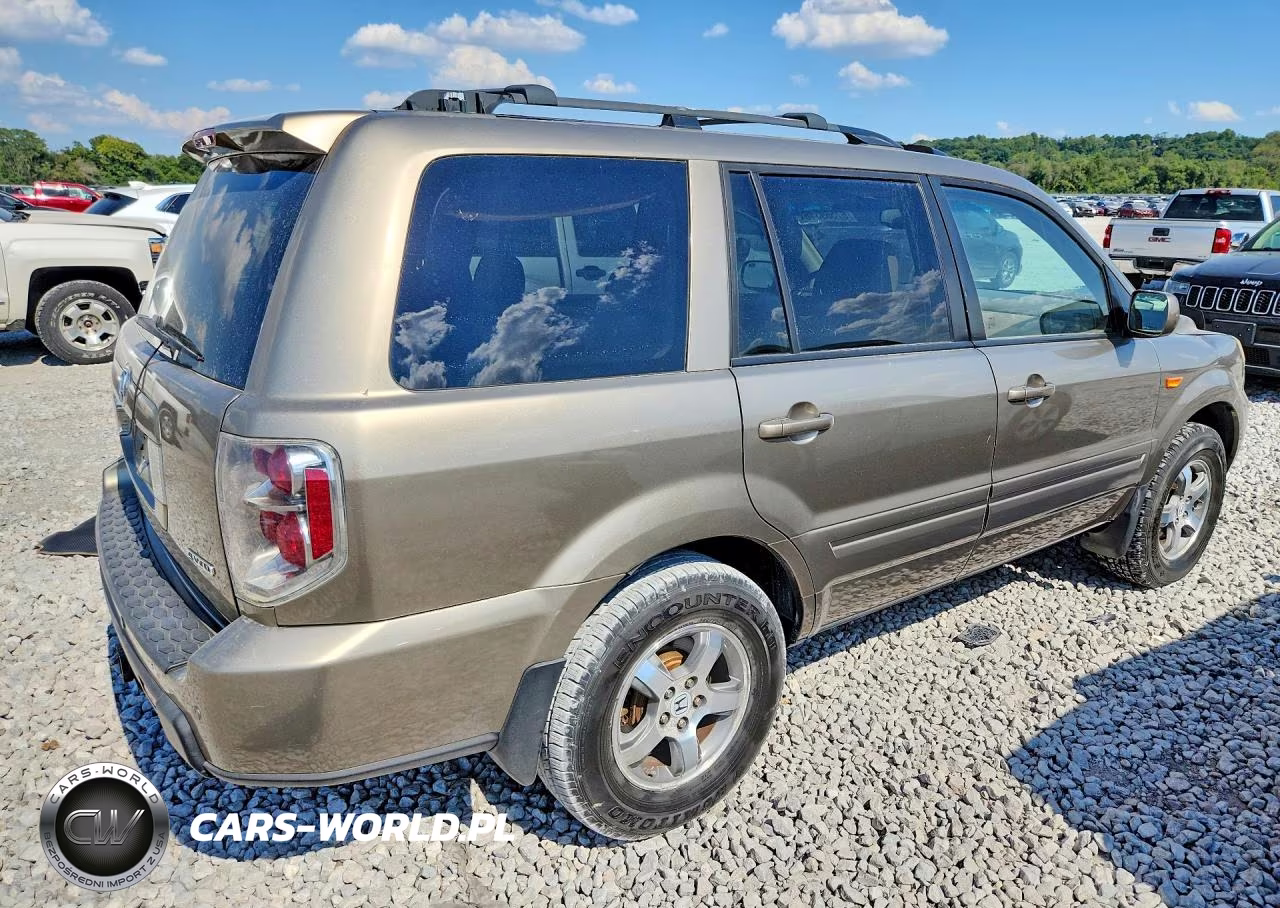 2008 Honda Pilot Exl VIN:5FNYF18788B013990 - 3