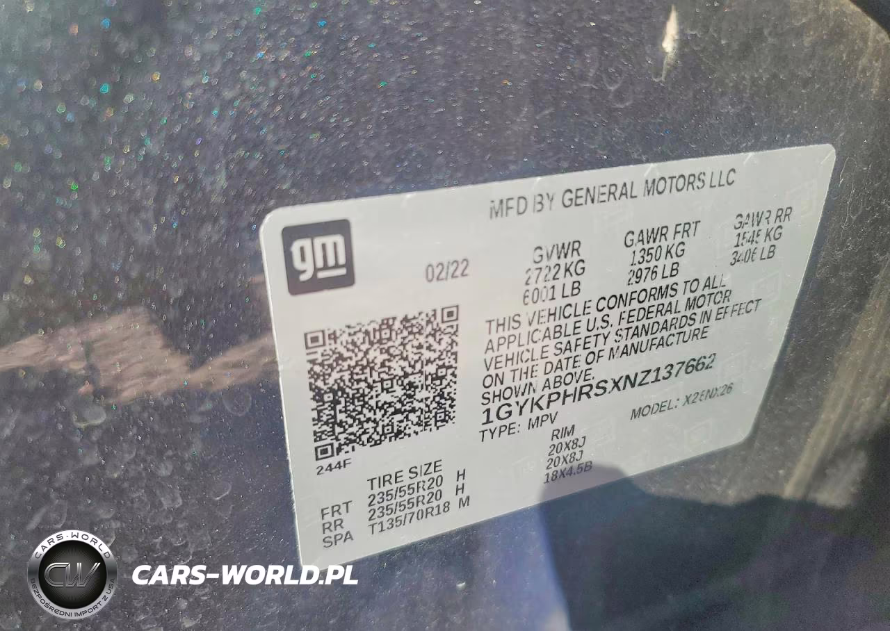 2022 Cadillac Xt6 Sport Platinum VIN:1GYKPHRSXNZ137662 - 13