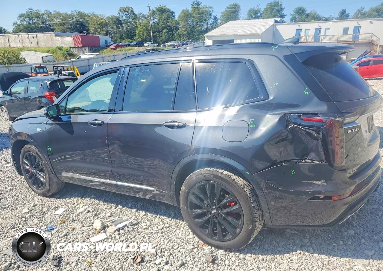 2022 Cadillac Xt6 Sport Platinum VIN:1GYKPHRSXNZ137662 - 2