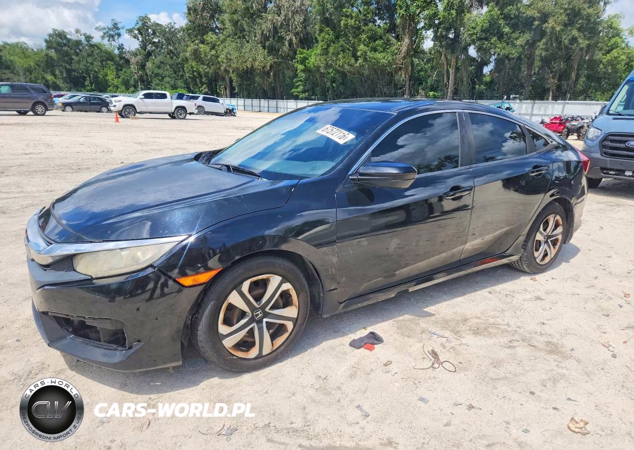 2018 Honda Civic Lx VIN:2HGFC2F56JH554514 - 1