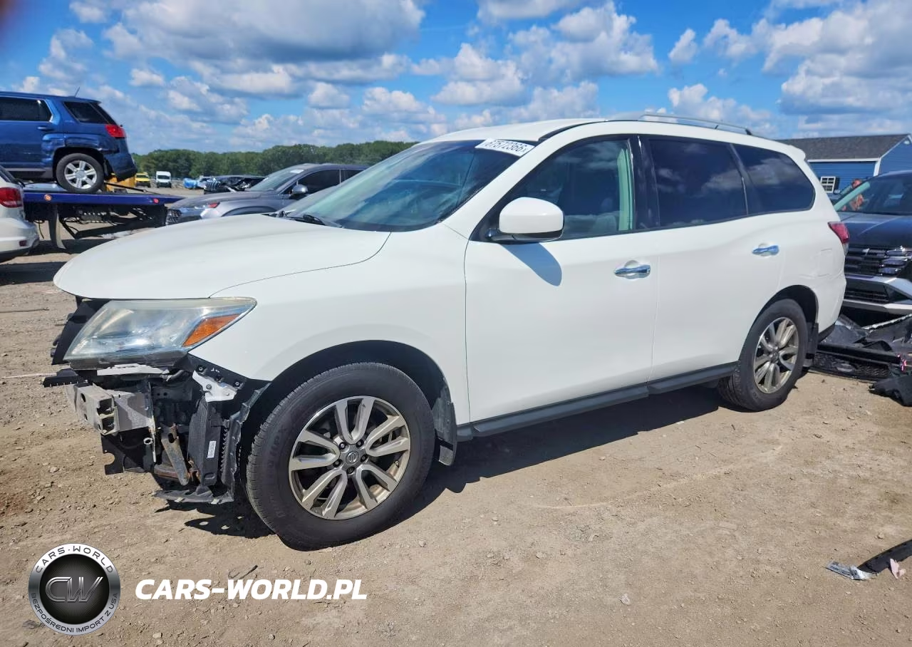 2016 Nissan Pathfinder S VIN:5N1AR2MMXGC614108 - 1